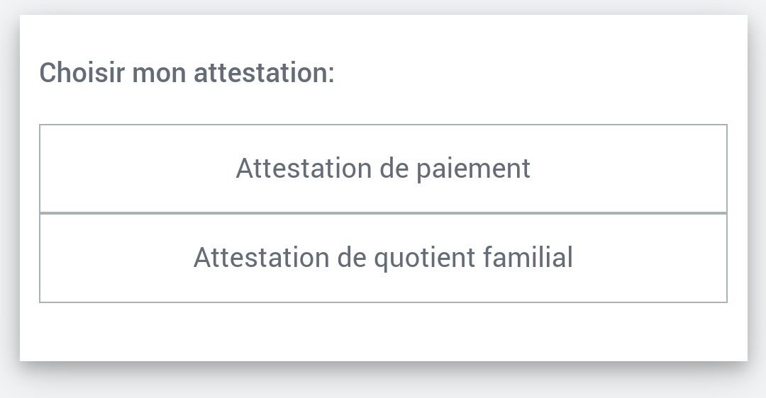 CAF - Télécharger une attestation